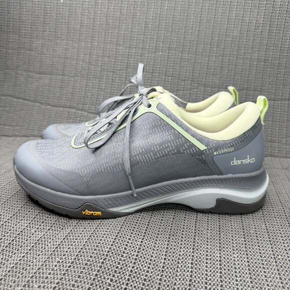 Dansko Makayla Womens Size 6 Gray Waterproof Athletic Sneakers - Picture 1 of 9